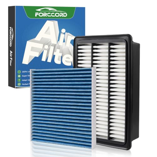 Image of Engine & Cabin Air Filter Fit for Hyundai Santa Fe 2007-2009 Air Filter Kit Replace#CF10381 28113-2B000 Car Accessories