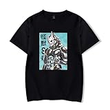 Anime Kaiju No.8 Hombre Algodón Verano Camiseta Impreso Kafka SOSHIRO Mina Cosplay O Neck t-Shirt Unisex Manga Corta