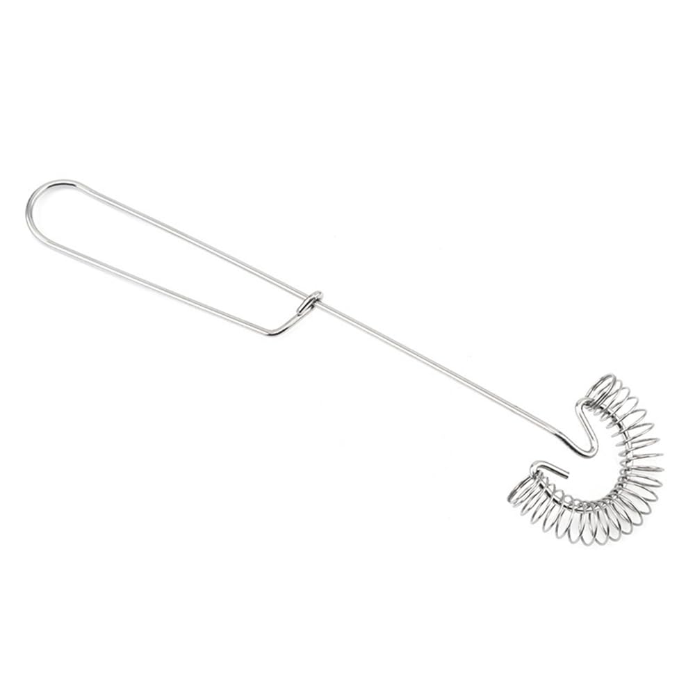 1 Pcs Hand Push Whisk Blender Stainless Steel Egg Beater Sauce Whisk It Can Be Safely Used for Quick Mixing and is a Must-Have for Home and Restaurant Chefs
