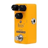 Reducción avanzada de ruido: diseñada con una tecnología de reducción de ruido superior, este pedal de distorsión mantiene una salida de sonido limpia y potente, minimizando la interferencia no deseada al tiempo que mejora la claridad tonal para una experiencia de juego más inmersiva.