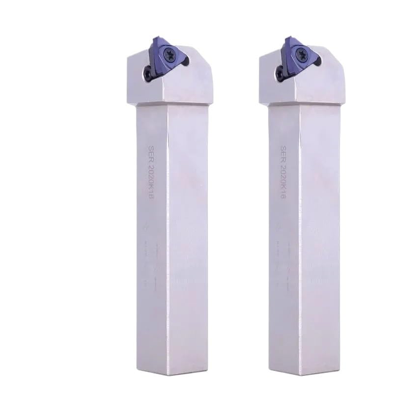 1pc SER1212H16 SER1616H16 SER2020K16 Turning Holder CNC Spring Steel Slotting Arbor Lathe Cutter Turning Tool(SER1212H16)