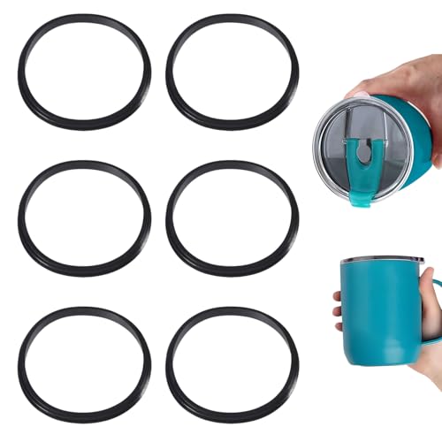 Joints de rechange 591 ml silicone noir fini les fuites de gobelets et tasses