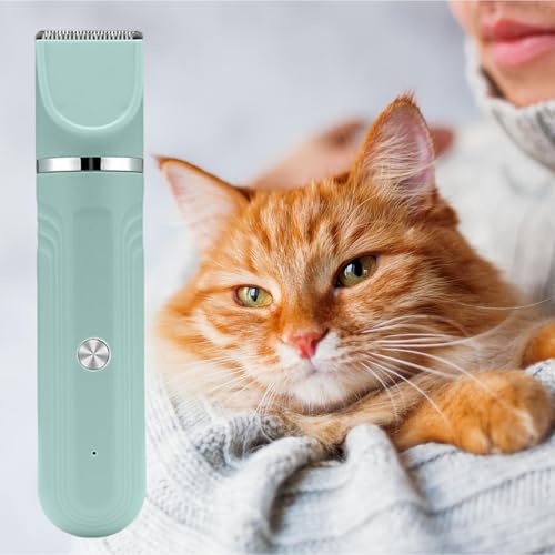 Outil électrique rechargeable de tonte pour animaux avec ciseaux de bain chat - 6