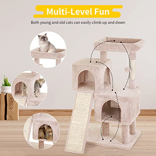 image for BestPet 36 inches Cat Tree for Indoor Cats Cat Tower with Scratching P