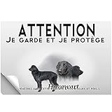 Stick Attention au chien chien hovawart