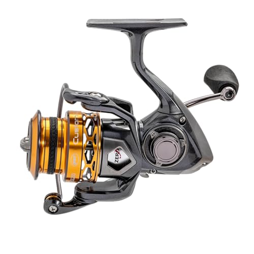 Image of Lew's Custom Lite 200 SS Spinning Fishing Reel, Size 200 Reel, 10+1 Bearings, 6.2:1 Gear Ratio, Tanso Tech Frame, Shallow Spool, Aluminum Speed Gears, Hybrid Carbon Drag, Reversible Retrieve, Gray