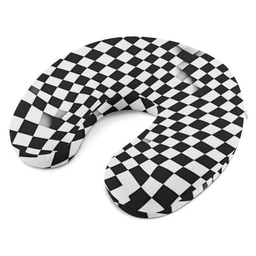 Almohada viscoelástica en U tamaño único cómoda miniatura 6
