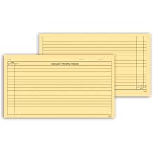 H159 Continuation Exam Records Single Sheet 4 1/2 x 8" Qty 100
