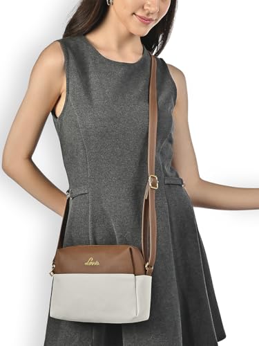 Image of Lavie Women's Ellen Colourblock Horizantal Cross Body Sling Bag | Ladies Purse Handbag | Gift for Women