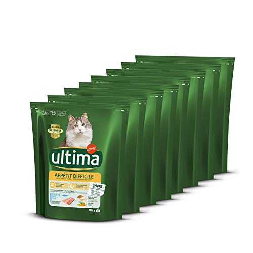 Ultima Appétit Difficile pour Chat 400 g - Pack de 8