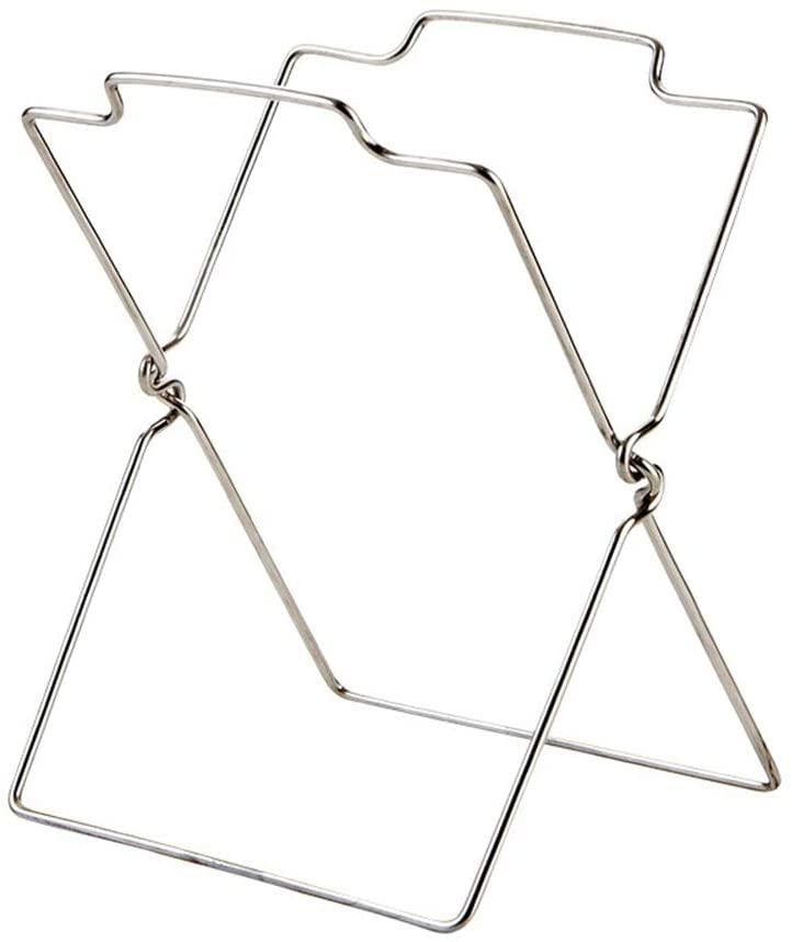Stainless Steel Trash Bag Holder Folding Garbage Bag Shelf Home Kitchen Countertop Organizer Dishcloth Towel Rack Garbage Bag Support Stand