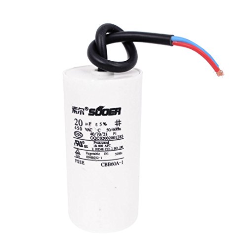 Condensador CBB60 20uf repara el motor que no arranca y solo zumba a AC450V