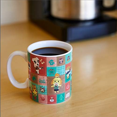 Paladone PP7721NN Animal Crossing Heat Change Mug Officially Licensed Merchandise, Ceramic, 4.0 in*4.0 in*4.0 in