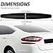 ZLXMRUT 4 Anti Collision Strips for Audi A4 Avant B9 8W I 2015-2024, Bumper Guard Corner Protector Flexible Automotive PVC Rubber Scratch Guard,Carbon Fiber