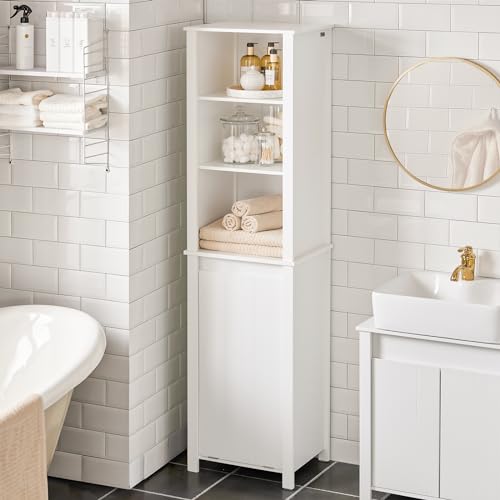 image for Haotian Bathroom Laundry Basket Laundry Cabinet Bathroom Cabinet, Free