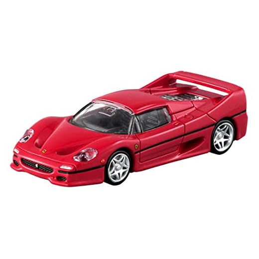 Tomica Premium 06 Ferrari F50 Mini auto, juguete para coches, a partir de 6 años, estándares de seguridad de juguetes en caja, certificado ST Mark