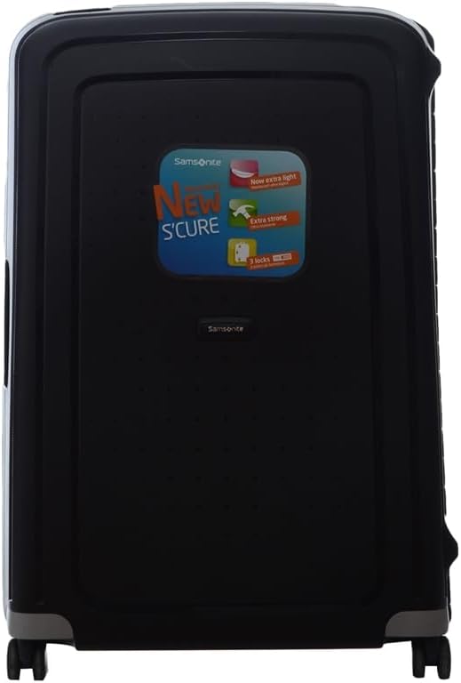 Samsonite S’Cure Spinner Suitcase, black