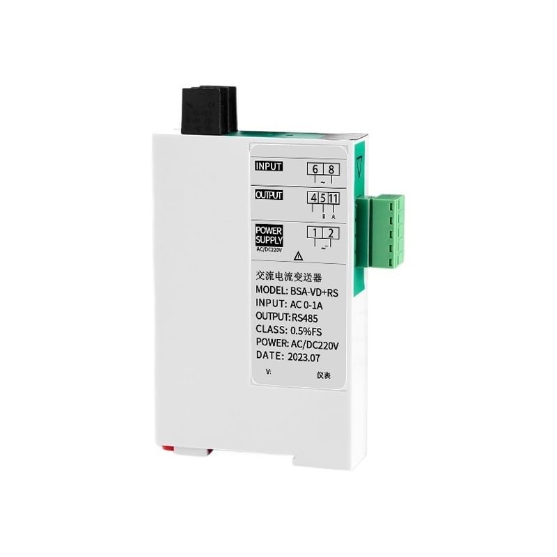 Transmetteur de courant alternatif AC0-1A vers RS485 Modbus alimentation 220V