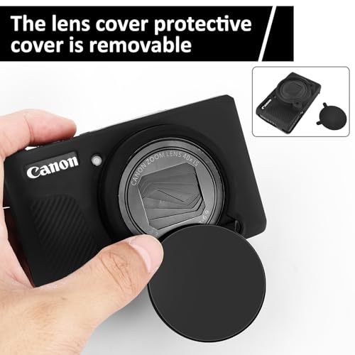 Funda de silicona ARVOK para cámara Canon PowerShot SX740 HS miniatura 5