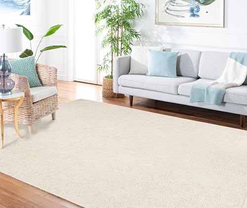 Safavieh Ivory Wool Area Rug 10x14