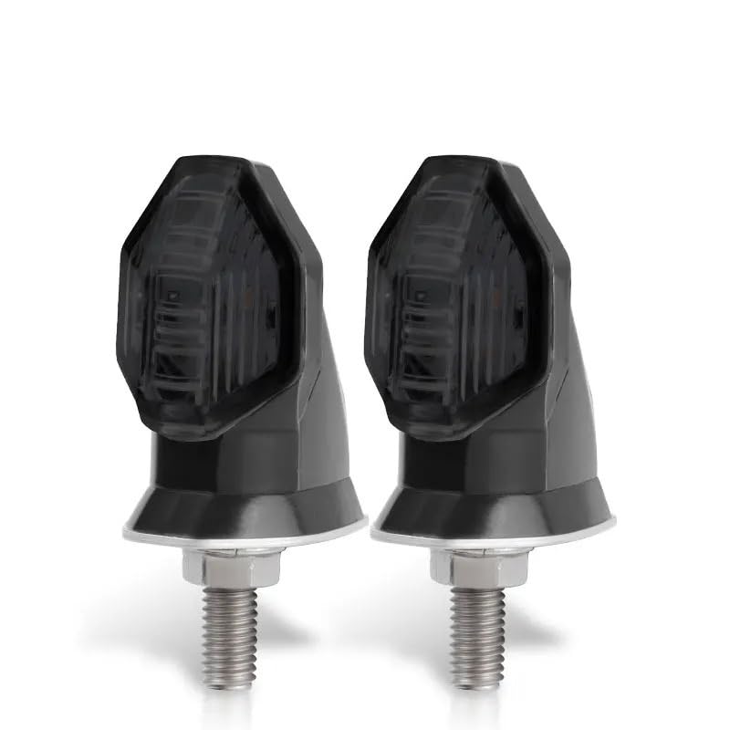 Indicateurs clignotants feux clignotants à LED universels pour motos custom