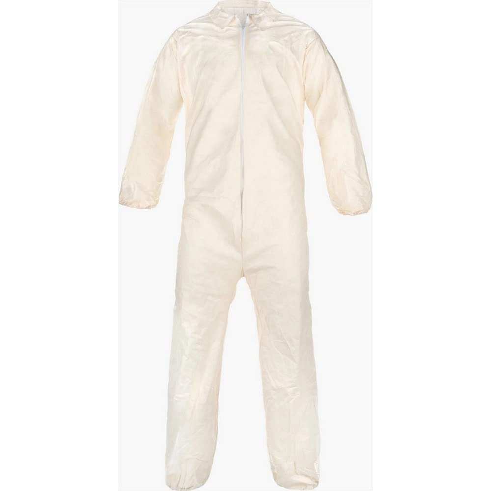 7417 Coverall Hood Boots Elastic Plus 2 Wrist Ankle Size-3XL (Case of 25)