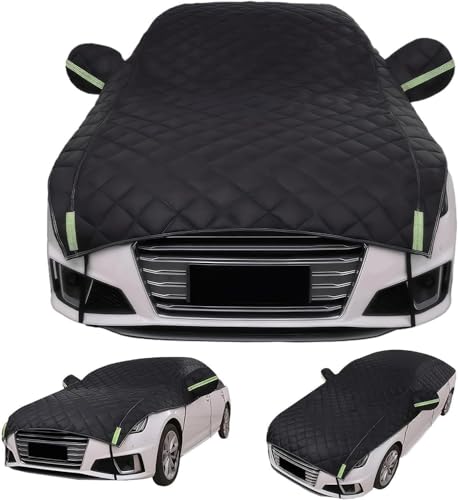 Image of Hail Protector Car Cover, Padded Car Cover for Hail Protection for SUV /Sedan /Hatchback(Black,Hatchback)