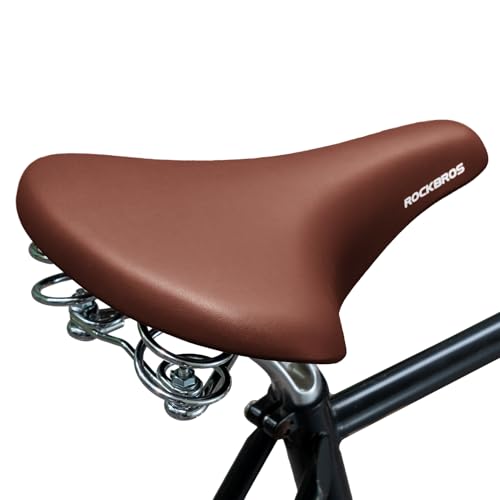 ROCKBROS Dual-Spring Vintage Saddle