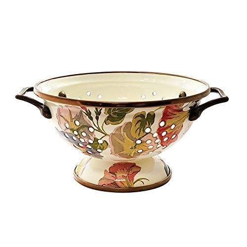 MacKenzie-Childs Morning Glory Colander - Small