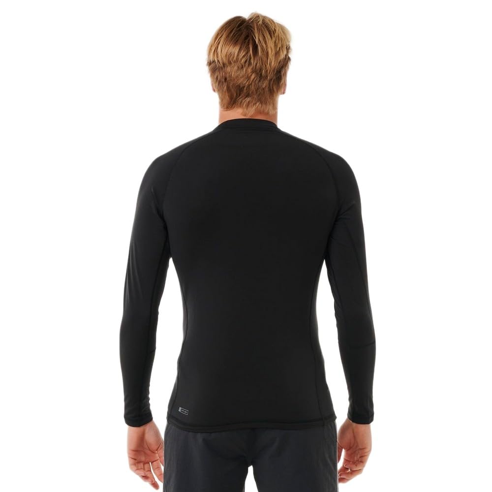RIP CURL Rash Guard A Maniche Lunghe Icons UPF Brushed M
