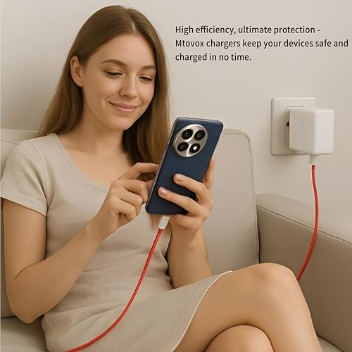 Image of Original 65W Fast Charging Adaptor and USB to Type C 150 cm Cable Compatible with Oneplus Samsung,Realme,Oppo Mobiles,Dash,Warp,Vooc,Supervooc All Protocols Supported 65 w Charger,White