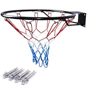 molti Basketballkorb Ø 45cm mit Ring und Netz