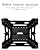 ACKO Folding Step Stool 13 inch Heavy Duty Plastic Foldable Step Stool for Kids and Adults, Small Collapsible Fold Up Stepping Stool 1 Pack