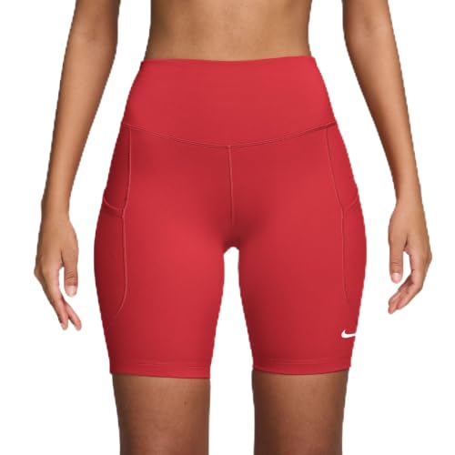 Image of Nike Women's One High-Waisted 8 inch Bike Shorts With Pockets