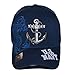 US Navy Hat Official Licensed Military Cap, Unisex Embroidered Blue Armed Forces Anchor Baseball Cap