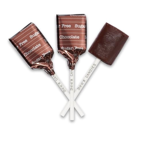 See's Candies 5.6 oz Sugar Free Chocolate Lollypops