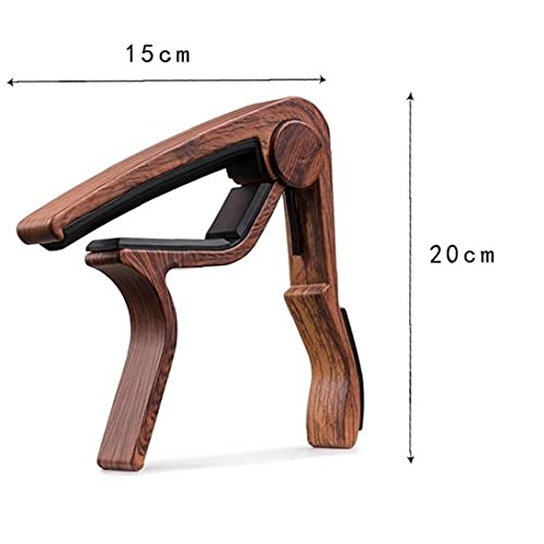 Onsinic Capo De Guitare Métallique en Métal De Bois avec Coussin De Silicium Parfait pour Guitare Ukulele Réglage… - Les Beatles, Paul McCartney, John Lennon, RIngo Starr, George Harrison Onsinic Capo De Guitare Métallique en Métal De Bois avec Coussin De Silicium Parfait pour Guitare Ukulele Réglage… – Image 6