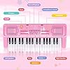 What are the Best Digital Piano for Kids? 11 Kids Keyboard Piano, 37 Keys Keyboard Electric Digital Piano, Early Learning Educational Musical Toys Piano for Kids Toddlers Beginners with Music Stand, Microphone - Christmas Birthday Gifts, Pink #1