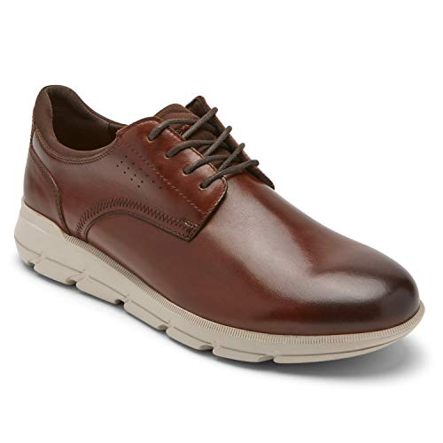 Rockport Mens Grady Plain Toe Sneaker, Dark Brown, 9.5 Us #TOP6