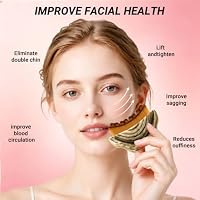 Lymphatic Drainage Face Brush, Detachable Self-Drain Gua Sha Massager-1PC — image 2