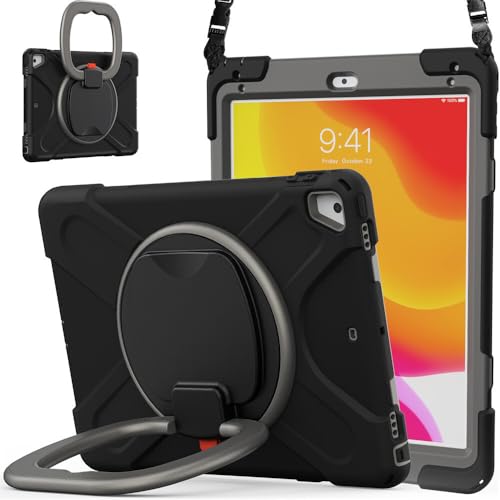 Protection iPad Pro 9.7 pour le travail en déplacement avec support et bandoulière