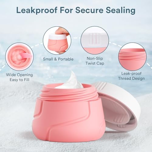 Ceecysaa 14 Pack Silicone Travel Bottles, TSA Approved Refillable Containers — view 2