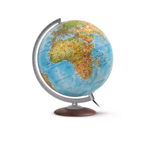 WONDAY Globe terrestre lumineux 30 cm
