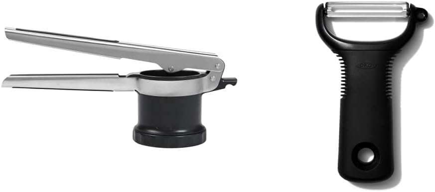 OXO Good Grips 3-in-1 Adjustable Potato Ricer + OXO Good Grips Y-Peeler