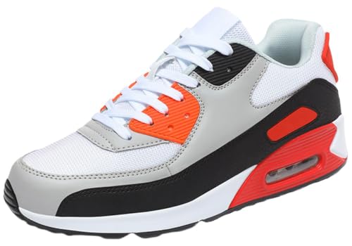 Men's Color Blocking Shoes Breathable Couples Lightweight Sneakers Non Slip Sport Gym Shoes Walking Shoes