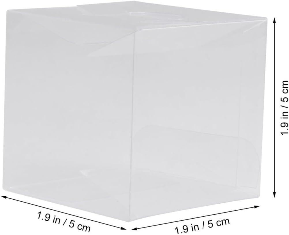 VILLFUL 20pcs PVC Packing Boxes for Candy and Soap Xmas image 2