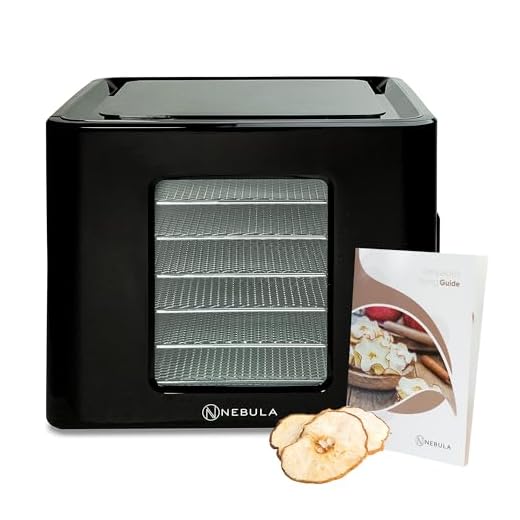 Nebula Food Dehydrator 400W with 6 Stainless Steel Trays