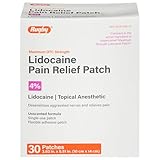 Top 10 Reviews of the Best Pain Patch for Back Pain 1 Rugby Maximum Strength Lidocaine Pain Relief Patch - 4% Lidocaine - Topical Anesthetic - Unscented - 30 Patches (1 Pack)