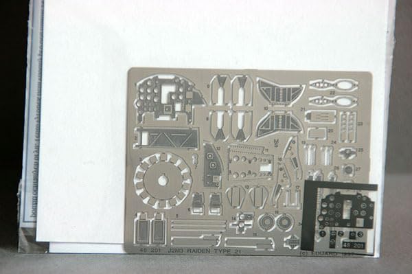 エデュアルド(48201)148 J2M3 雷電二一型用エッチングパーツ