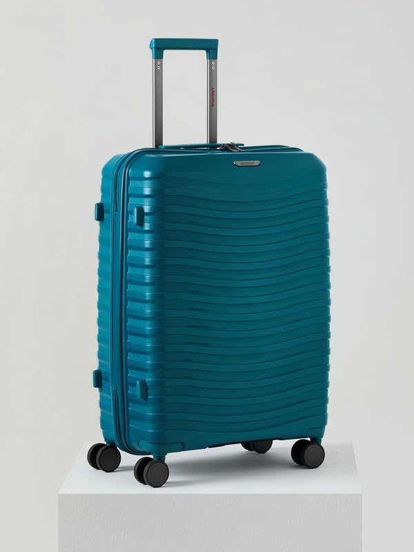 Image of Wildcraft Polypropylene Titan Luggage Bag /Trolley Bag /Suitcase for Mens & Womens | Unisex Luggage Bag with Wheels | Trolley Bag